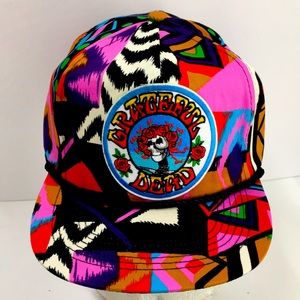 Vtg 90s Grateful Dead Retro San Sun SnapBack Hat